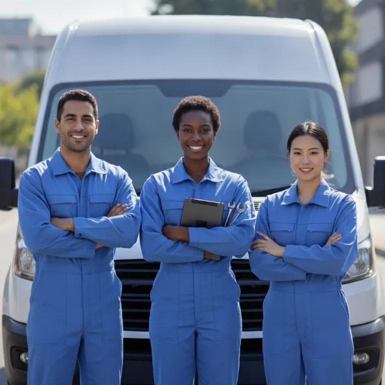 Autowerkstatt Team in Dresden
